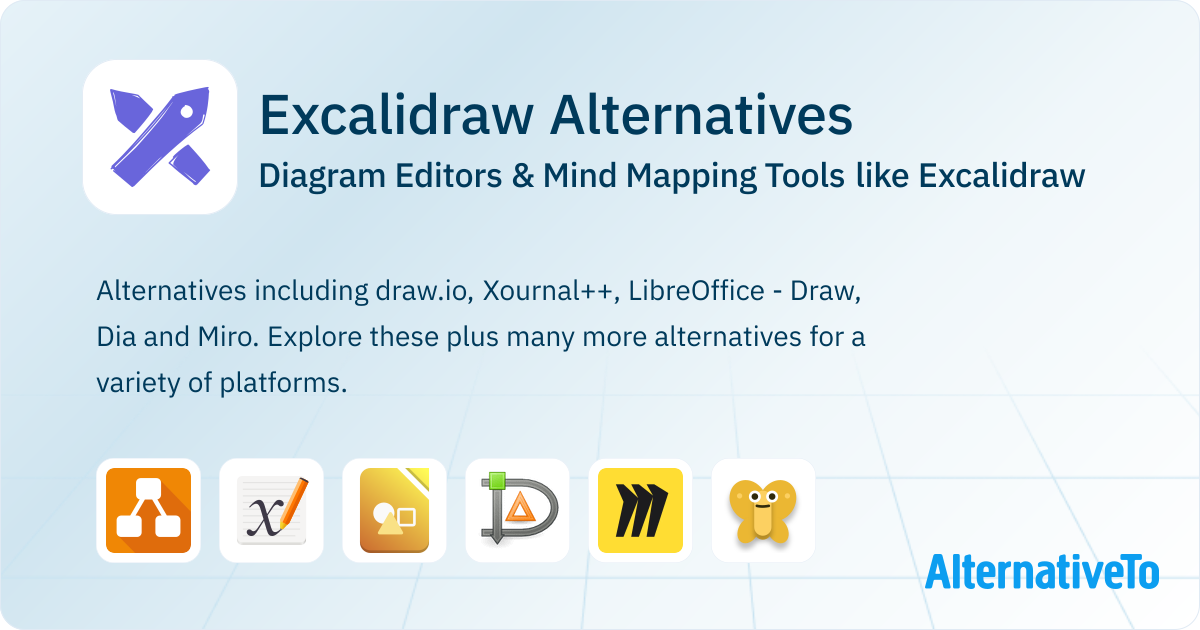 Excalidraw Alternatives: Top 12 Diagram Editors | AlternativeTo
