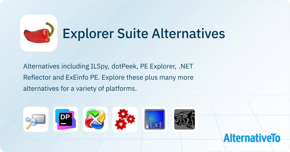 Explorer Suite Alternatives - Explore Similar Software | AlternativeTo