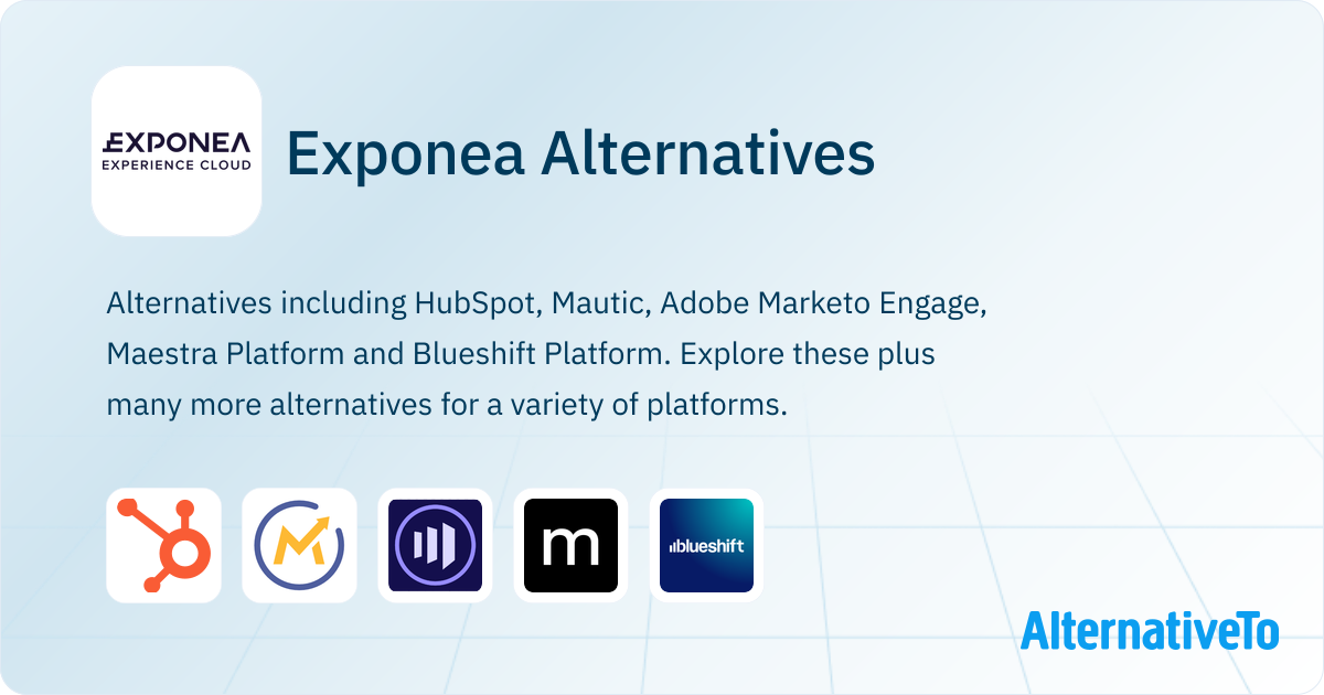 Exponea Alternatives - Explore Similar Sites & Apps | AlternativeTo