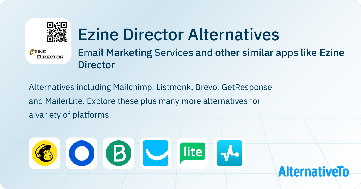 Ezine Director Alternatives: Top 12 Email Marketing Services & Similar ...