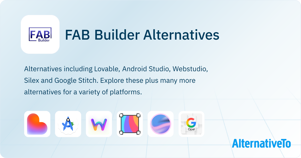 FAB Builder Alternatives - Explore Similar Sites & Apps | AlternativeTo