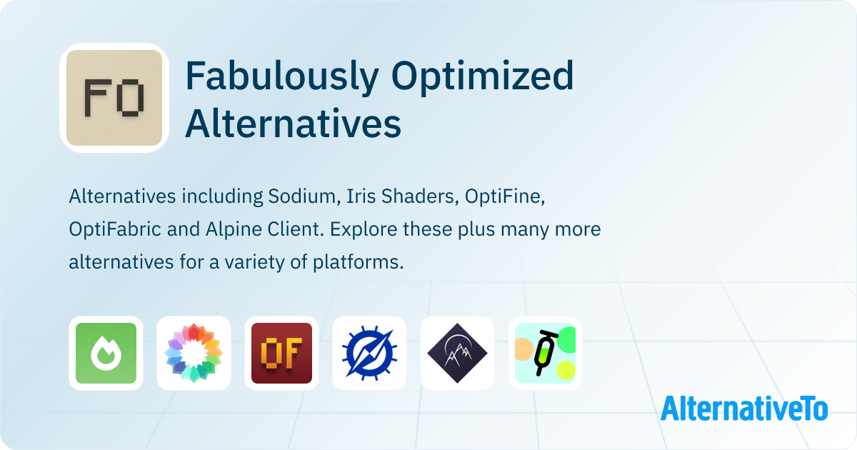 Fabulously Optimized Alternatives - Explore Similar Software ...