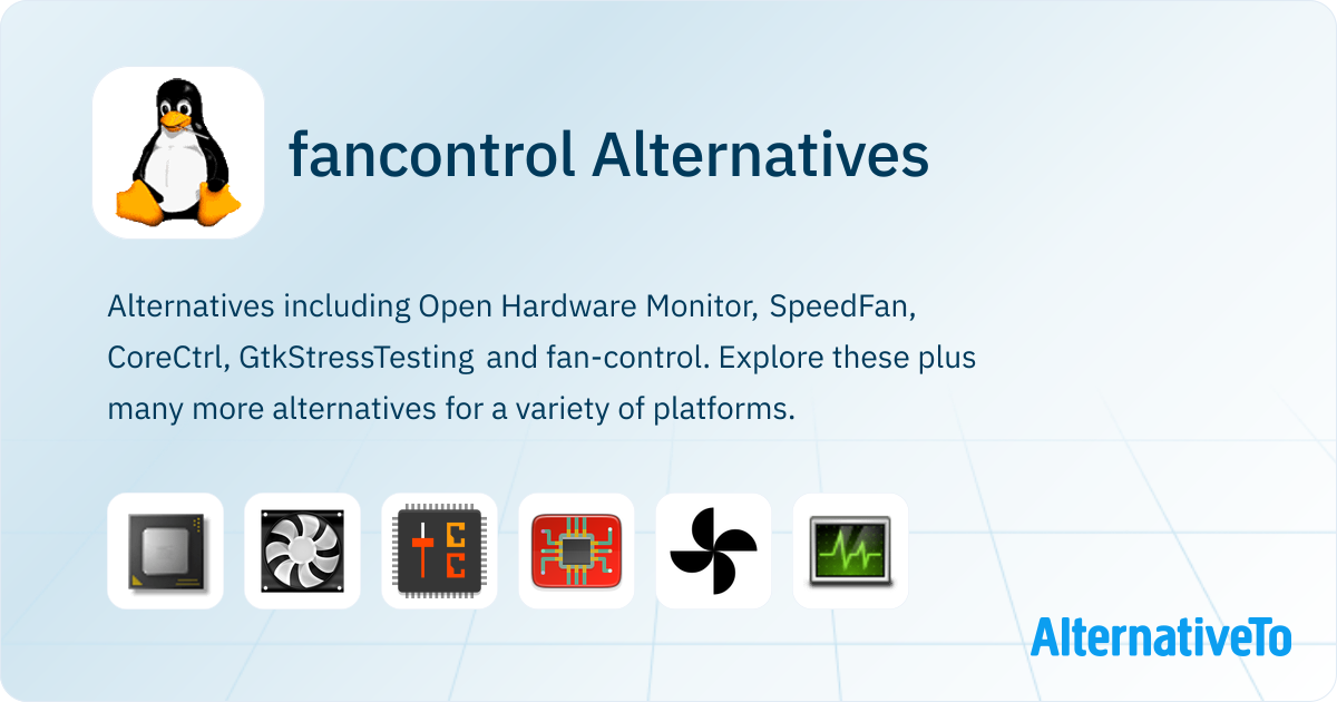 fancontrol Alternatives - Explore Similar Software | AlternativeTo