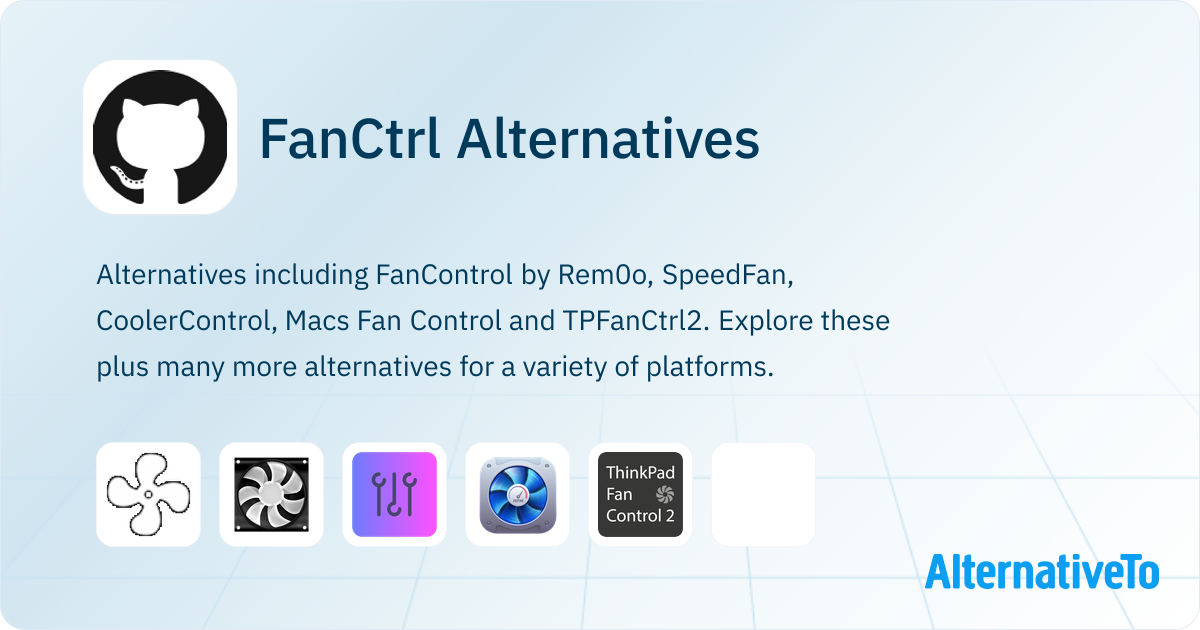 FanCtrl Alternatives - Explore Similar Software | AlternativeTo