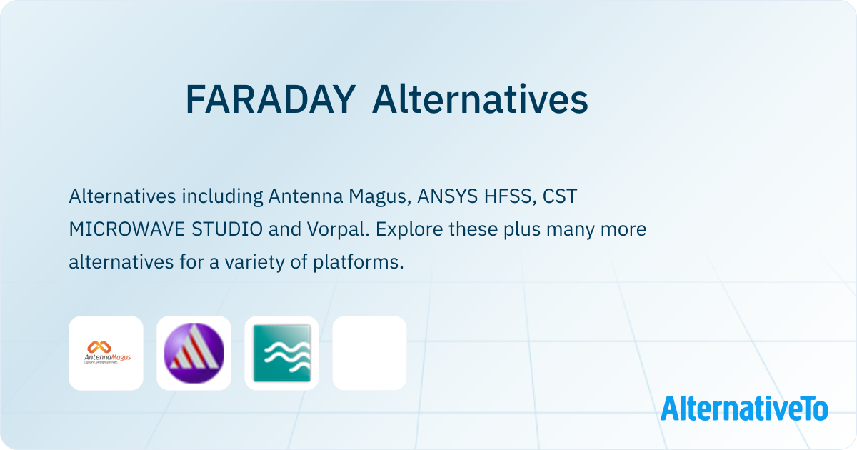 FARADAY Alternatives - Explore Similar Software | AlternativeTo