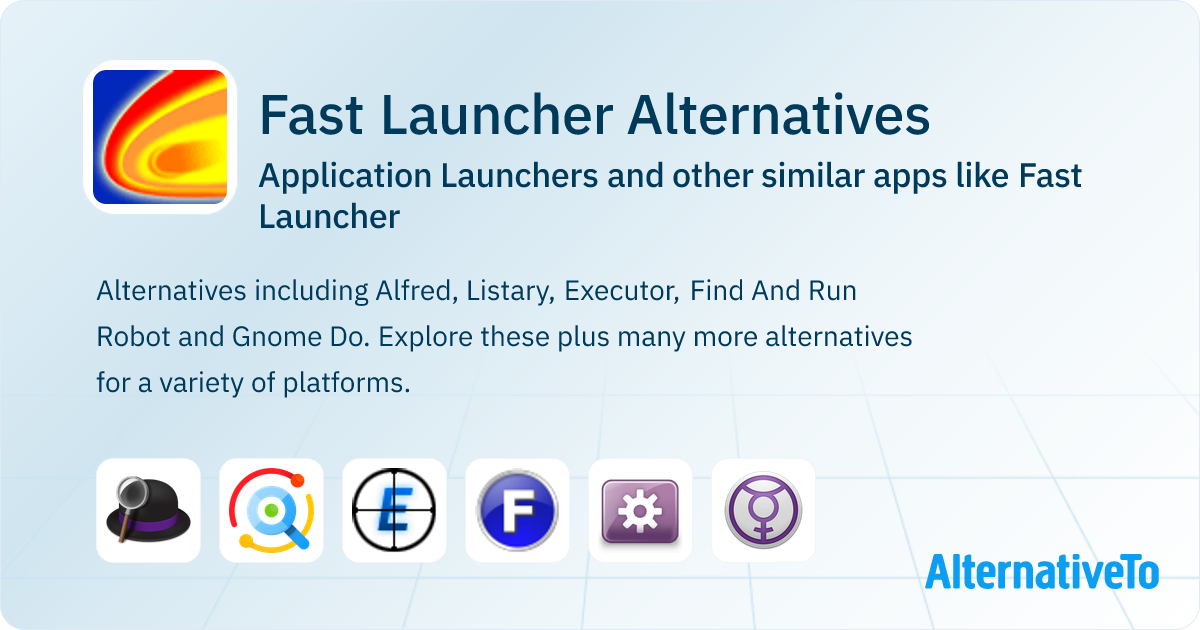 Fast Launcher Alternatives: Top 12 Application Launchers & Similar Apps ...
