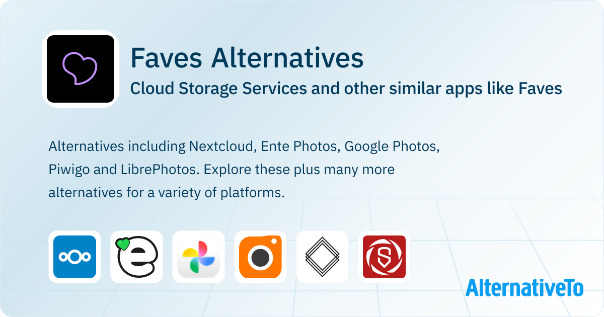 Faves Alternatives Top 11 Cloud Storage Services & Similar Apps