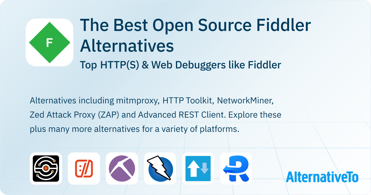 Open Source Fiddler Alternatives: Top 20 HTTP(S) & Web Debuggers ...