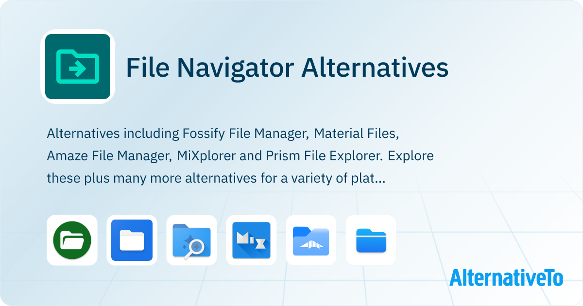 File Navigator Alternatives - Explore Similar Apps | AlternativeTo