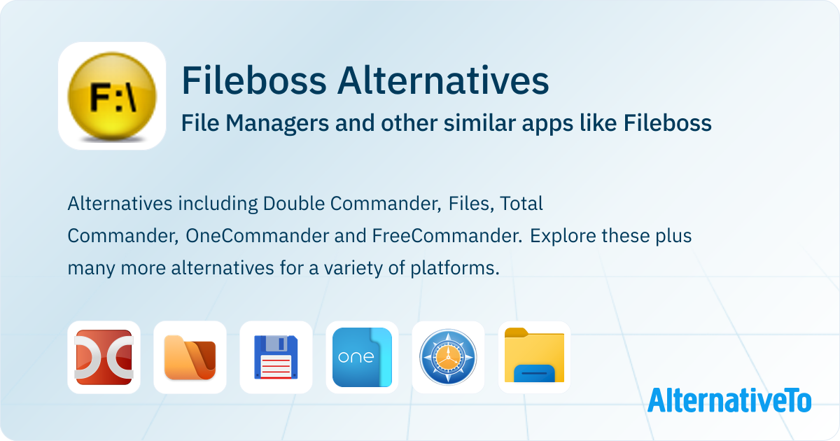 Fileboss Alternatives: Top 12 File Managers & Similar Apps | AlternativeTo