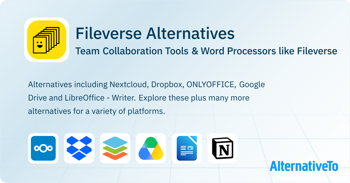 Fileverse Alternatives: Top 12 Team Collaboration Tools | AlternativeTo