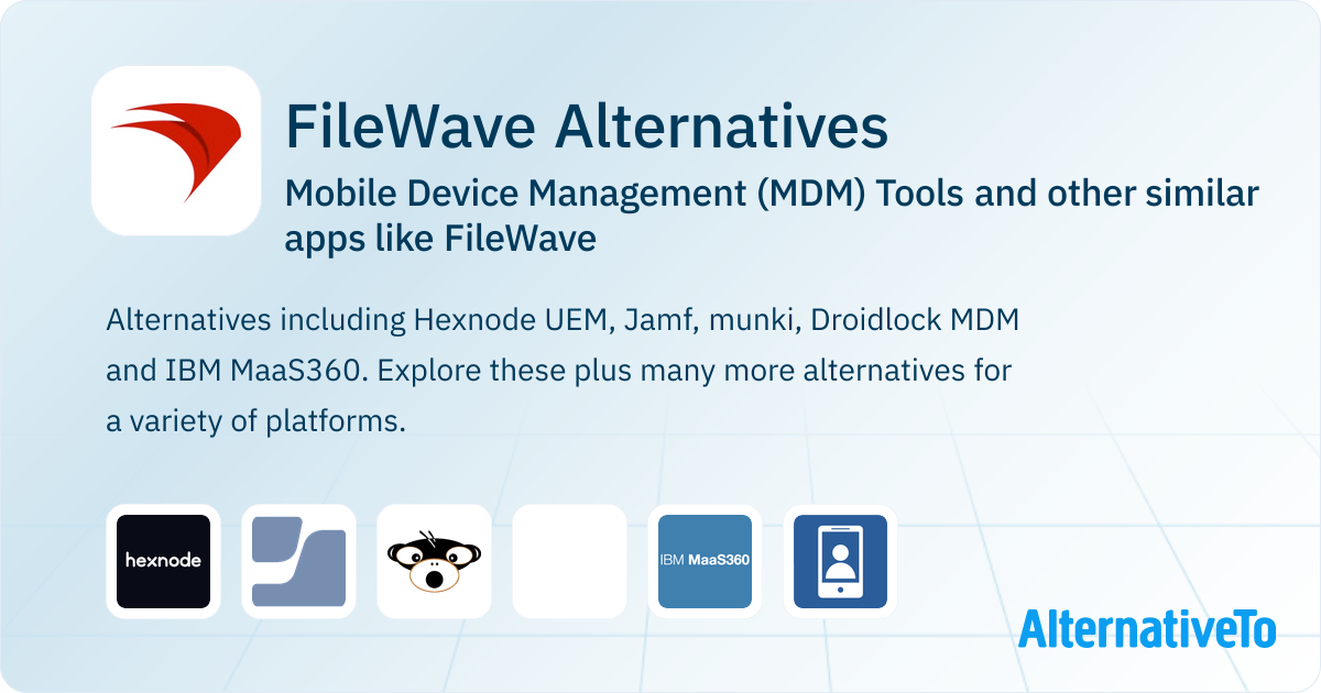 Filewave Computer FileWave Alternatives: Top 6 Mobile Device Management (MDM) Tools ...