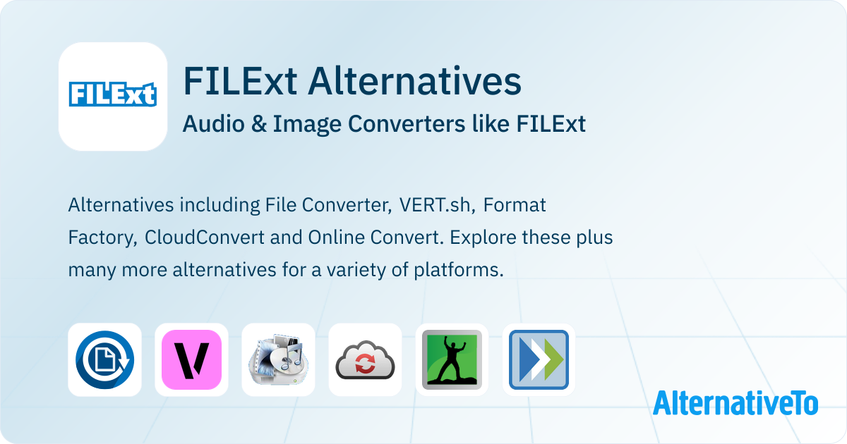 FILExt Alternatives: Top 8 Audio & Video Converters | AlternativeTo