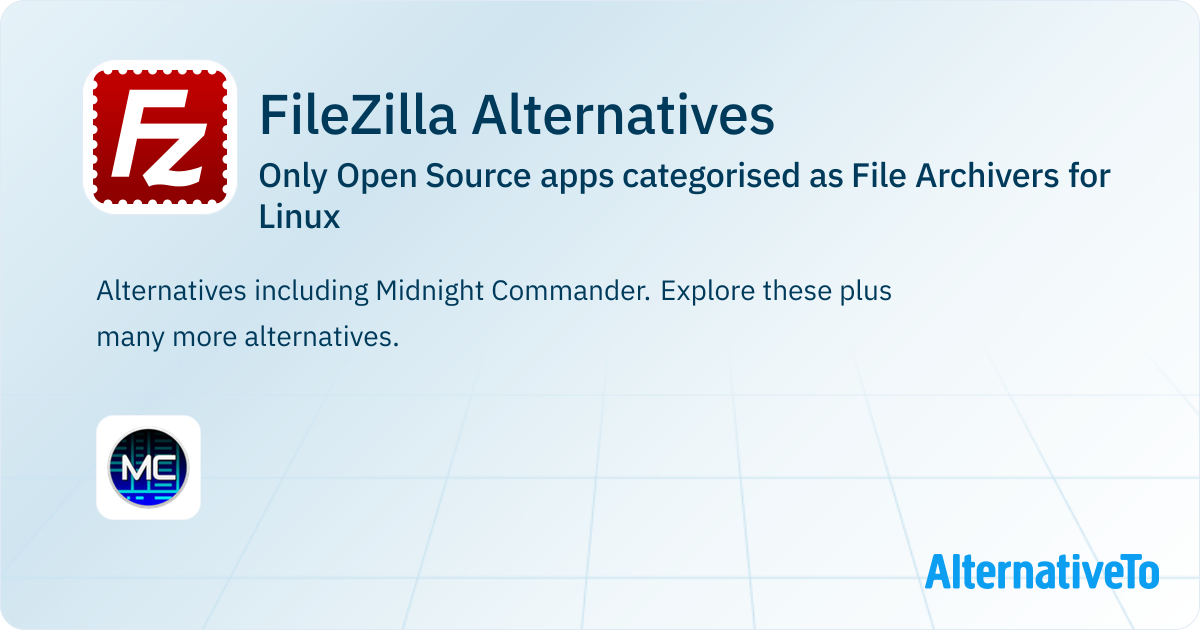 Open Source FileZilla Alternatives for Linux: Top 1 File Archivers ...