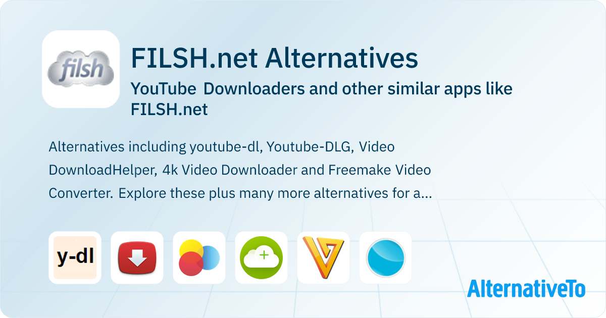 FILSH.net Alternatives: Top 12 YouTube Downloaders & Similar Websites ...