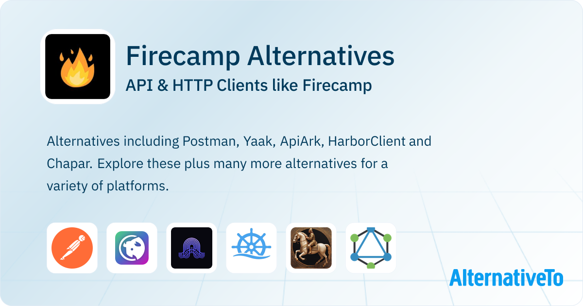 Firecamp Alternatives: Top 12 API & HTTP Clients | AlternativeTo