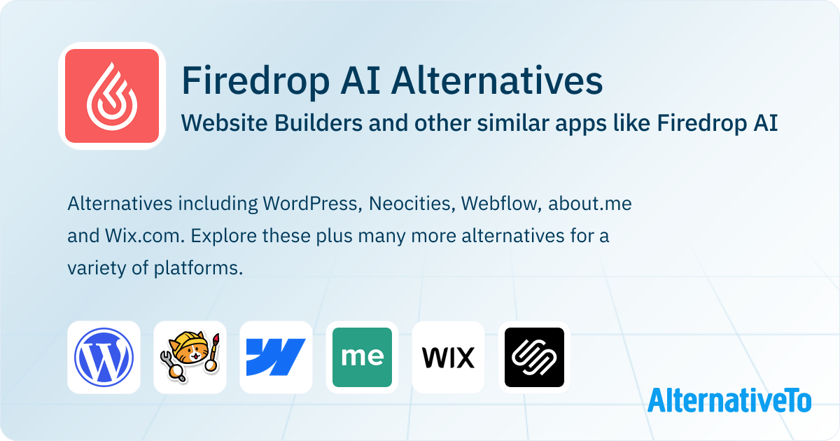 Firedrop AI Alternatives: Top 12 Website Builders & Similar Websites ...