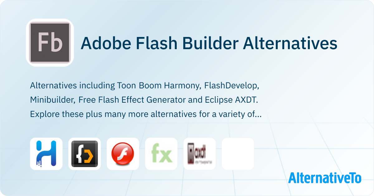 Adobe Flash Builder Alternatives - Explore Similar Software | AlternativeTo