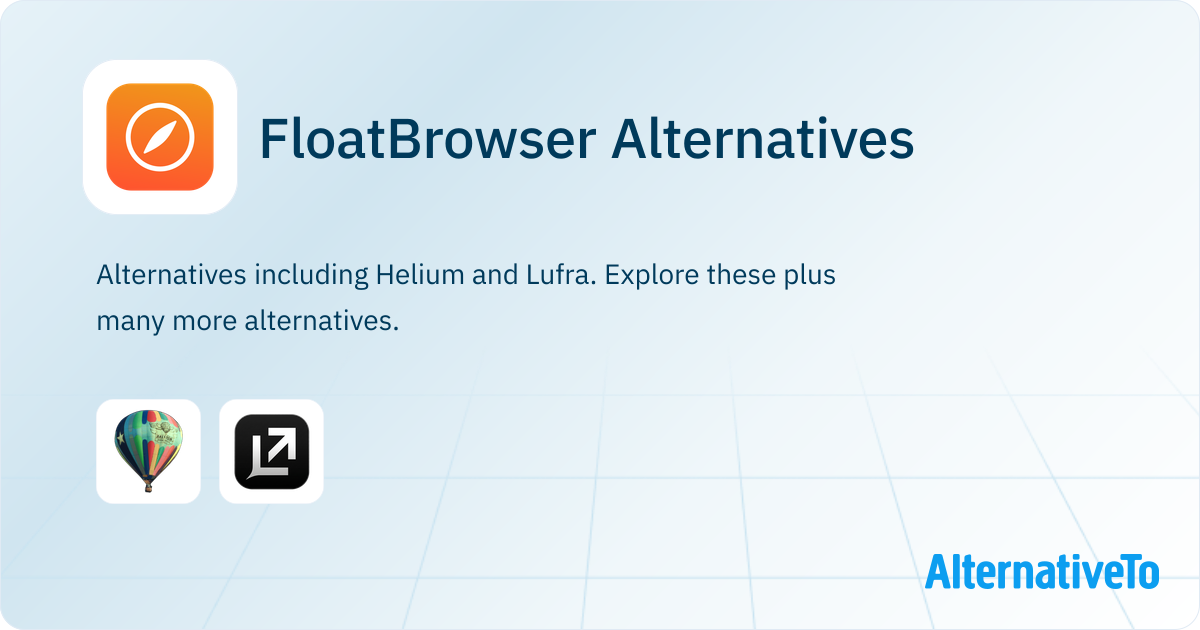 FloatBrowser Alternatives - Explore Similar Software | AlternativeTo