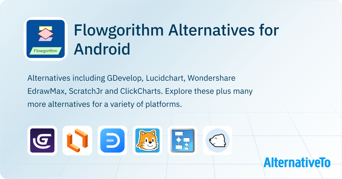 Flowgorithm Alternatives for Android | AlternativeTo