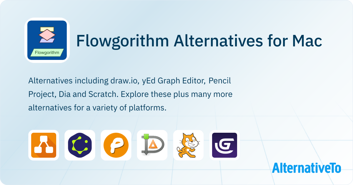 Flowgorithm Alternatives for Mac | AlternativeTo