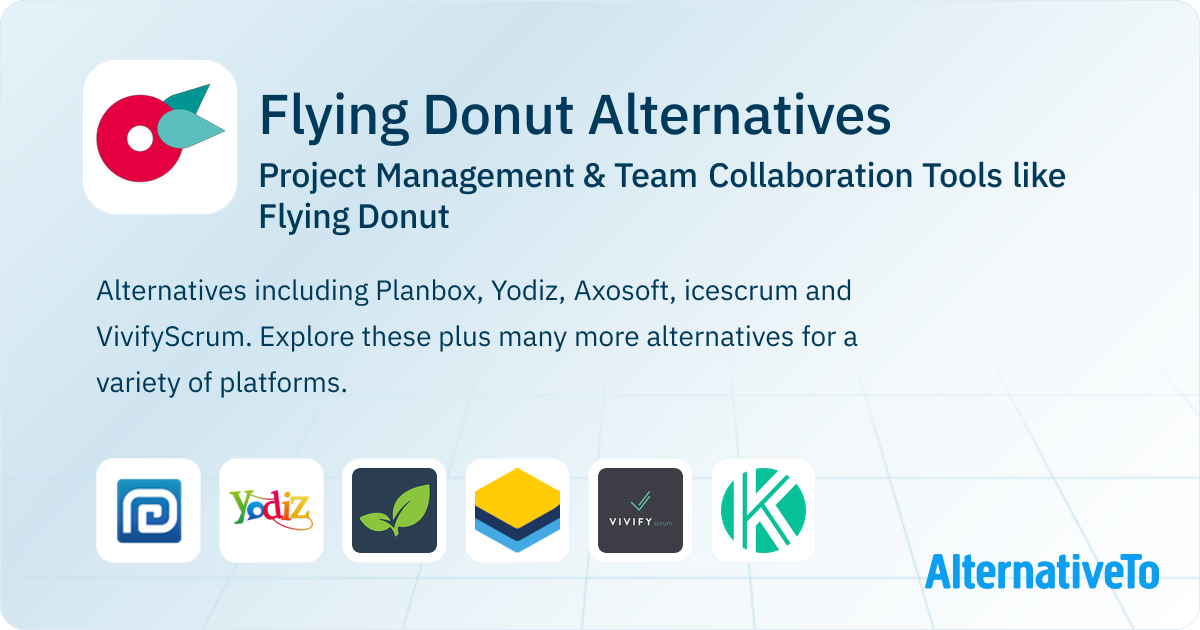Flying Donut Alternatives: Top 6 Project Management Tools | AlternativeTo