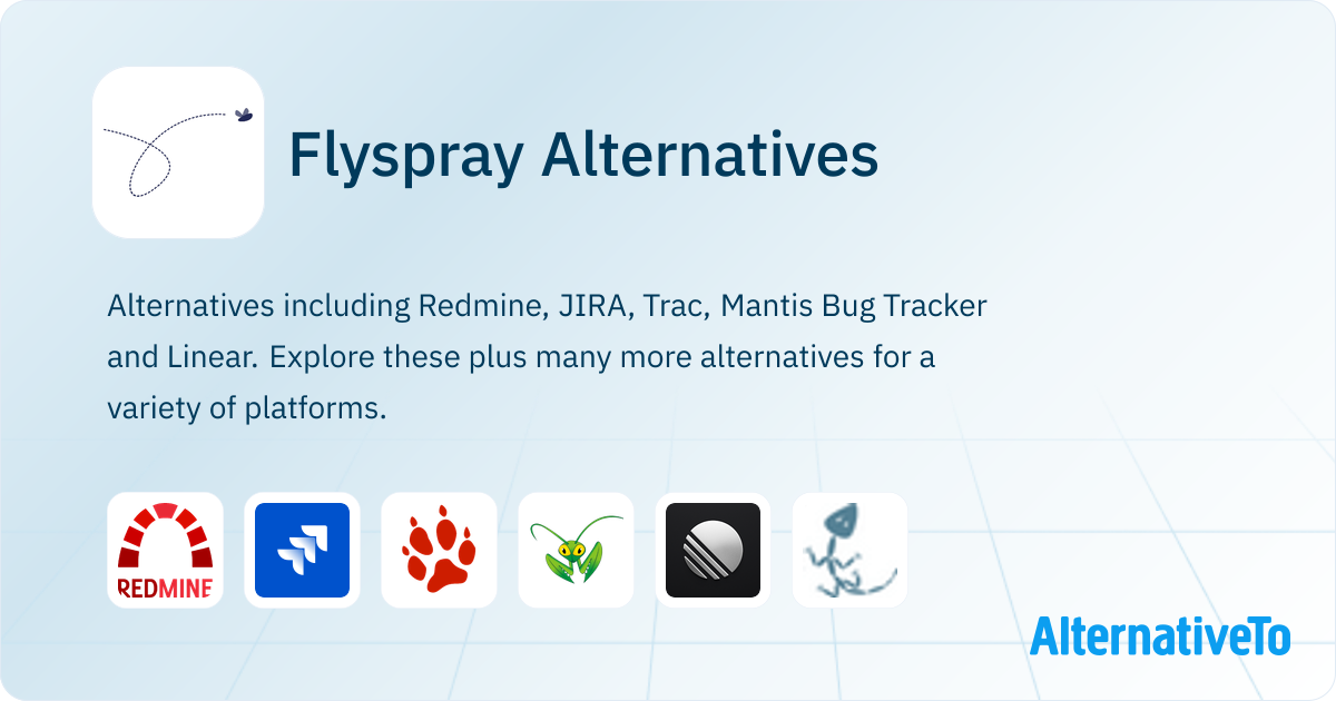 Flyspray Alternatives - Explore Similar Apps & Services | AlternativeTo