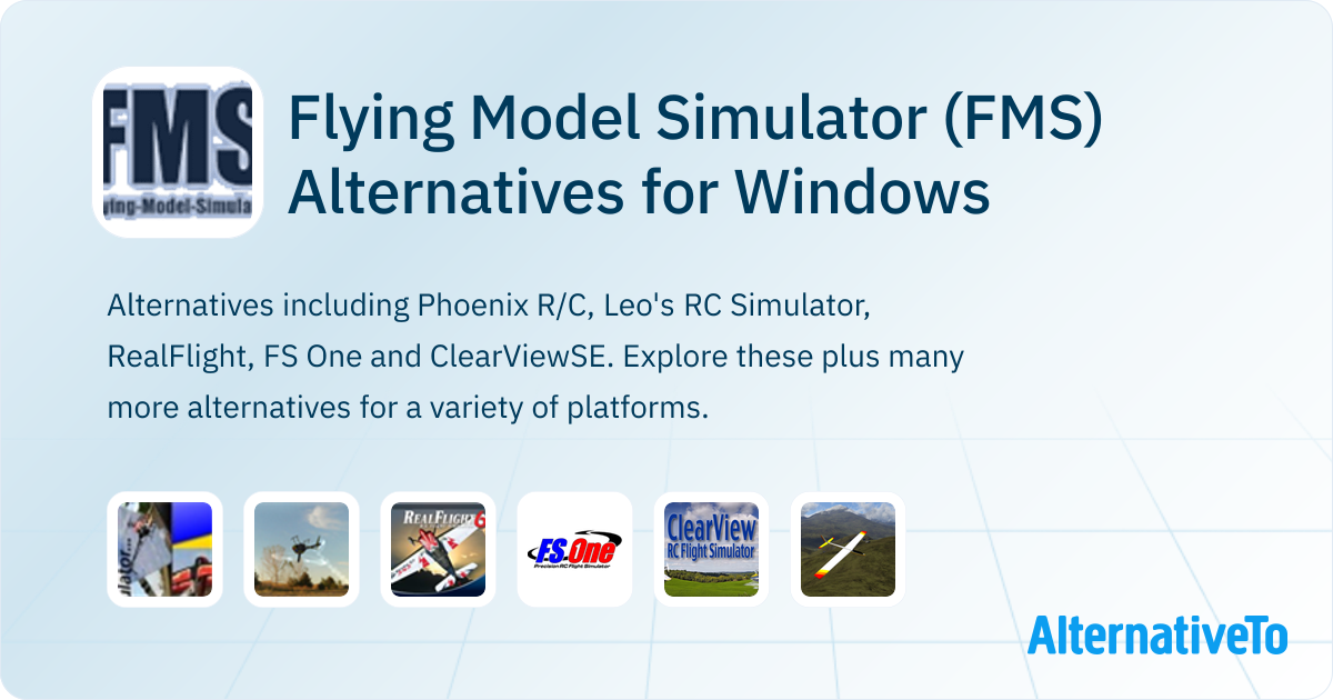 Flight Model Simulator Flying Model Simulator (FMS) Alternatives for Windows: Top 6 Flight ...