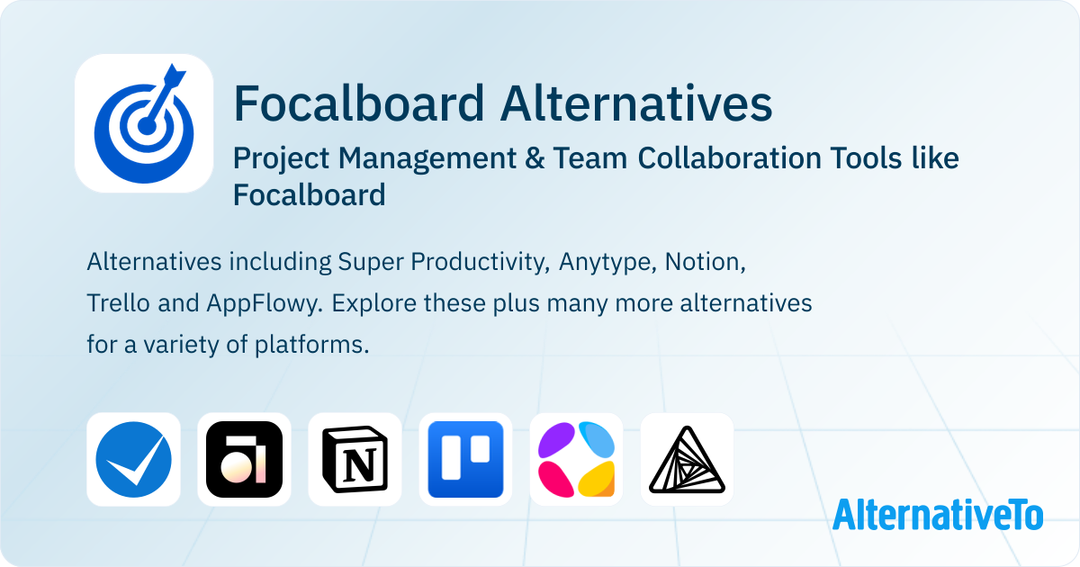 Focalboard Alternatives: Top 12 Project Management Tools | AlternativeTo