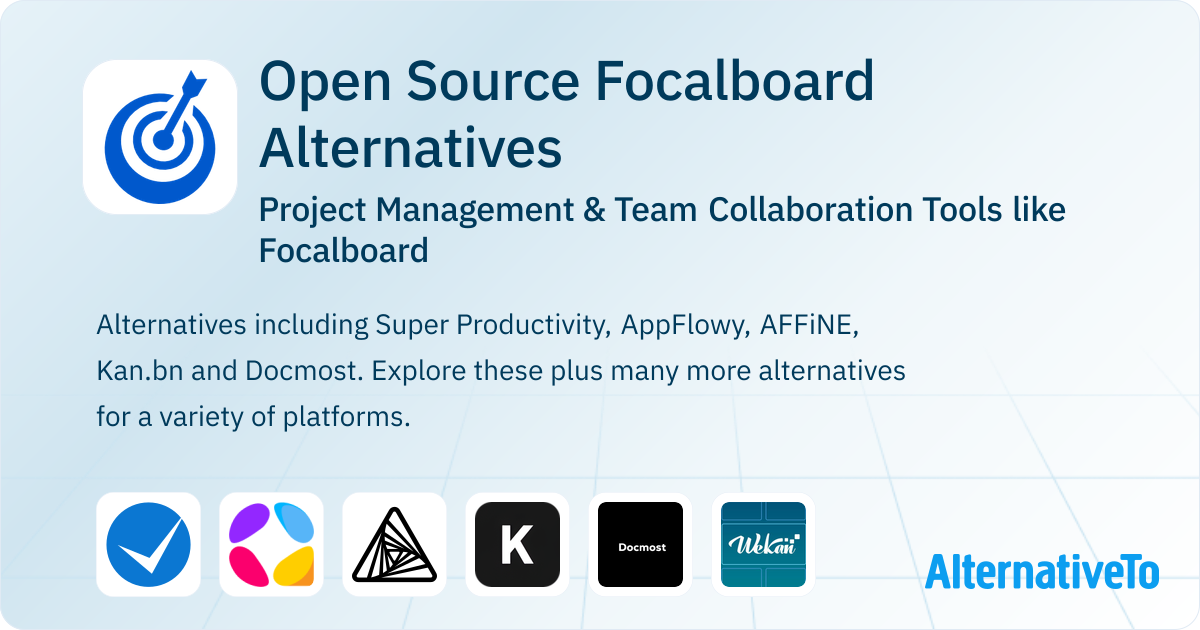 Open Source Focalboard Alternatives: Top 12 Project Management Tools ...