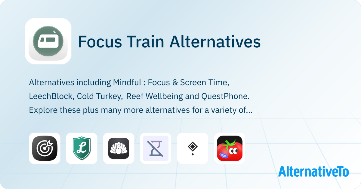 Focus Train Alternatives and Similar Apps | AlternativeTo