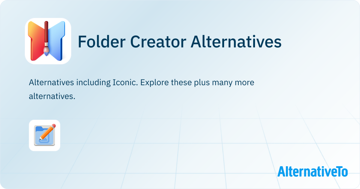 Folder Creator Alternatives - Explore Similar Software | AlternativeTo