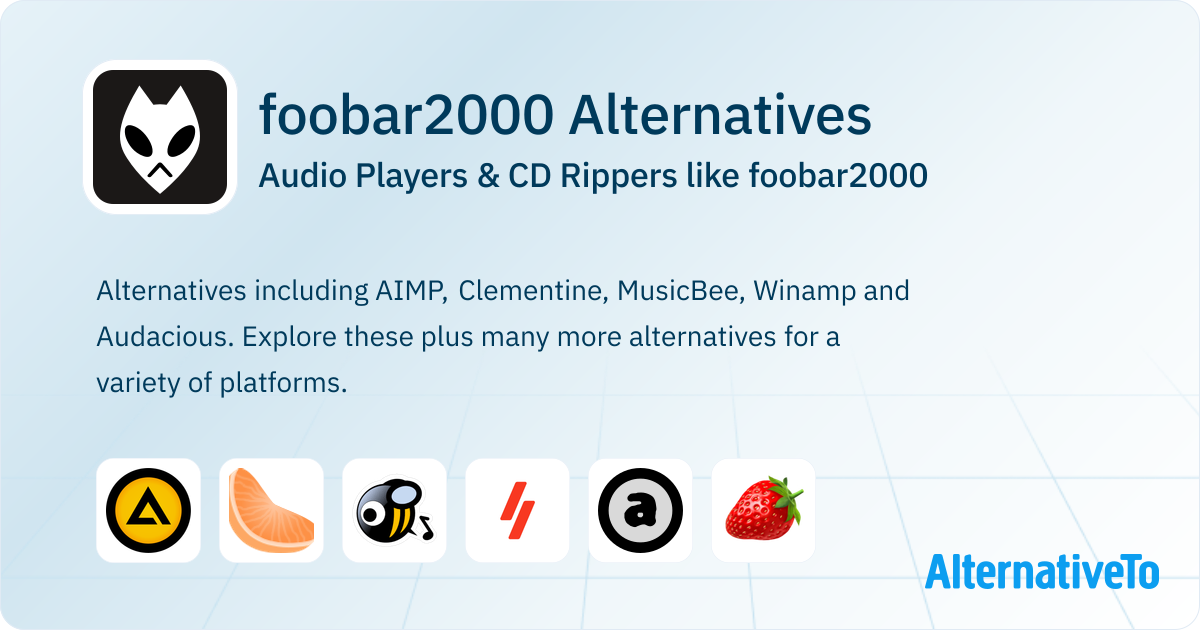 Best foobar2000 Alternatives: Top Audio Players & CD Rippers in 2026 ...
