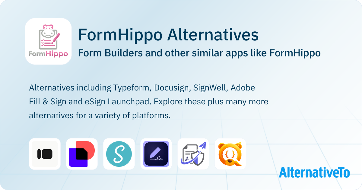 FormHippo Alternatives - Explore Similar Sites & Apps | AlternativeTo