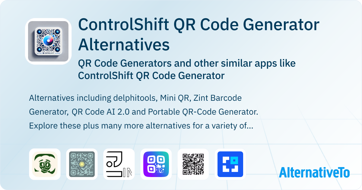 ControlShift QR Code Generator Alternatives: Top 12 QR Code Generators ...