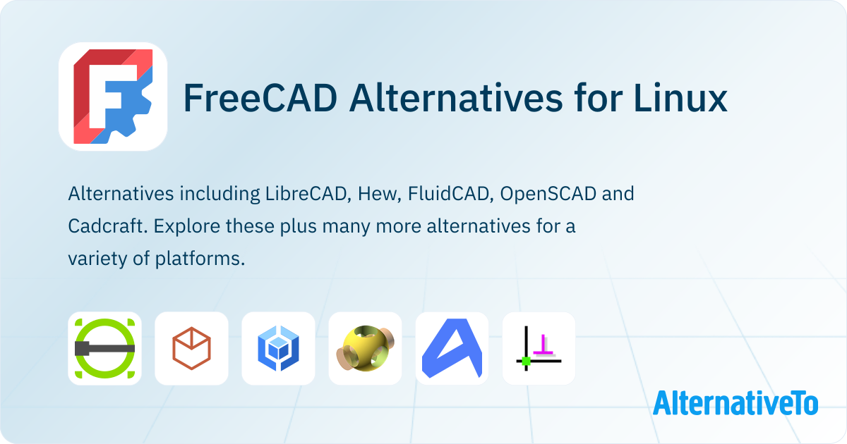 FreeCAD Alternatives for Linux: Top 12 CAD Software & 3D Modelers ...
