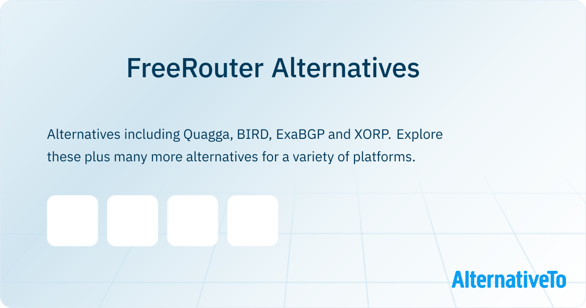 Freeserve Router FreeRouter Alternatives - Explore Similar Software | AlternativeTo