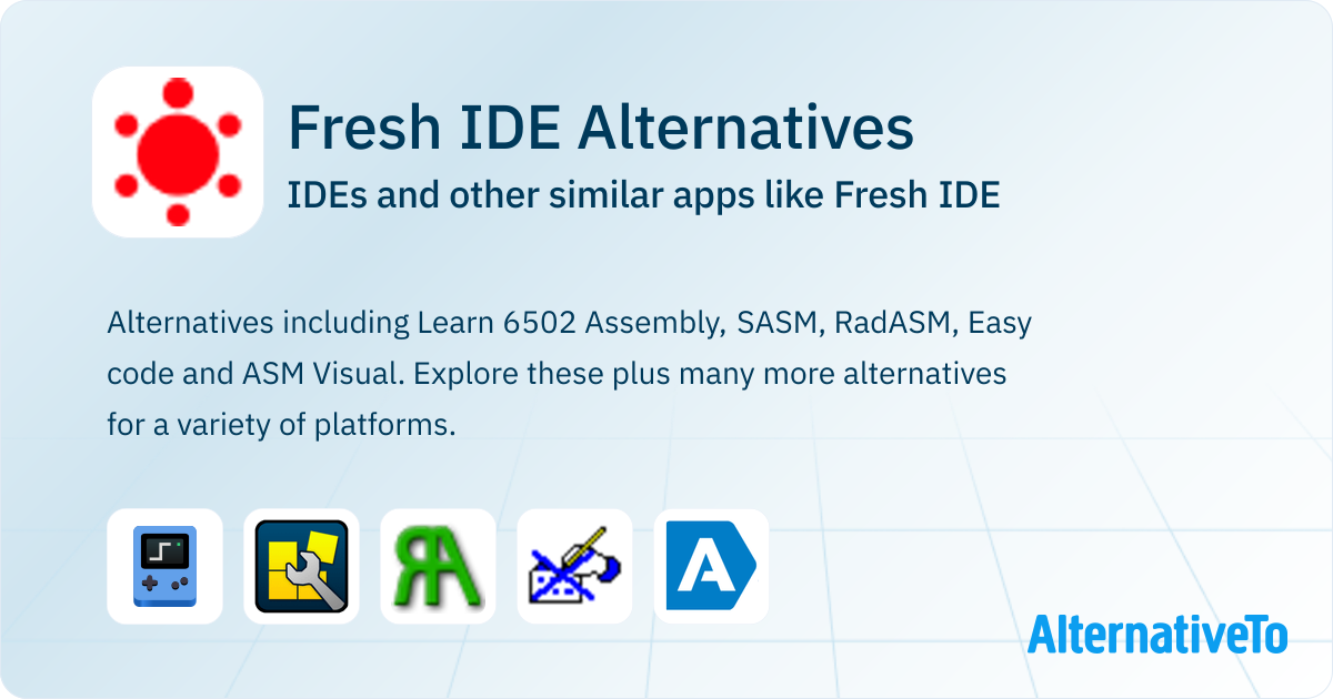 Fresh IDE Alternatives: Top 5 IDEs & Similar Apps | AlternativeTo