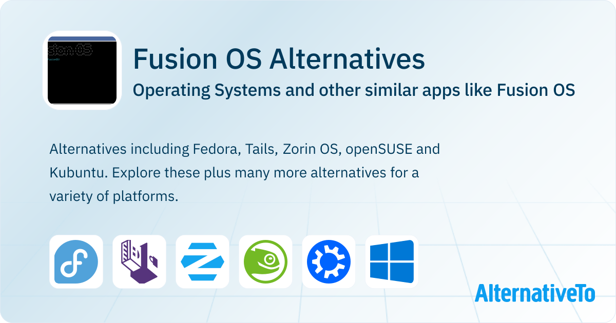 Fusion OS Alternatives: Top 12 Operating Systems & Similar Apps ...