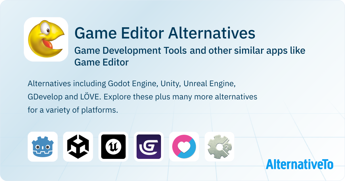 Game Editor Alternatives: Top 12 Game Development Tools & Similar Apps ...