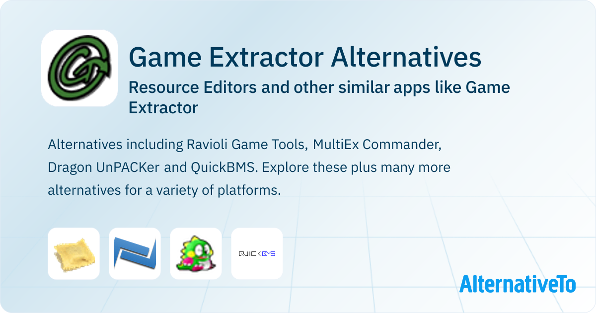 Game Extractor Alternatives: Top 4 Resource Editors & Similar Apps ...