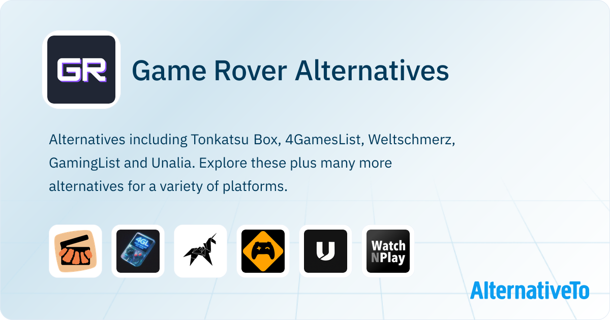 Rover Add Game Rover Alternatives - Explore Similar Apps & Services | AlternativeTo