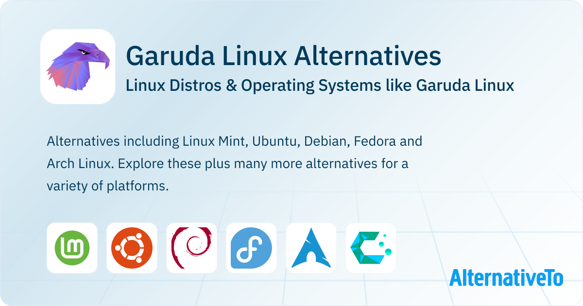 Garuda Linux Alternatives: Top 12 Linux Distros | AlternativeTo