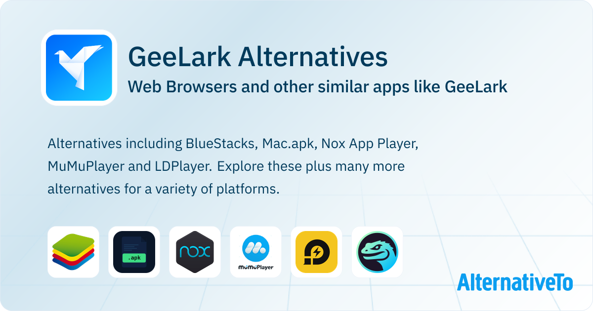 GeeLark Alternatives: Top 12 Web Browsers & Similar Apps | AlternativeTo