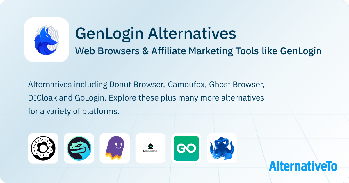 GenLogin Alternatives: Top 18 Web Browsers | AlternativeTo