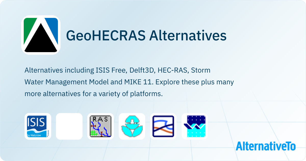 GeoHECRAS Alternatives - Explore Similar Software | AlternativeTo