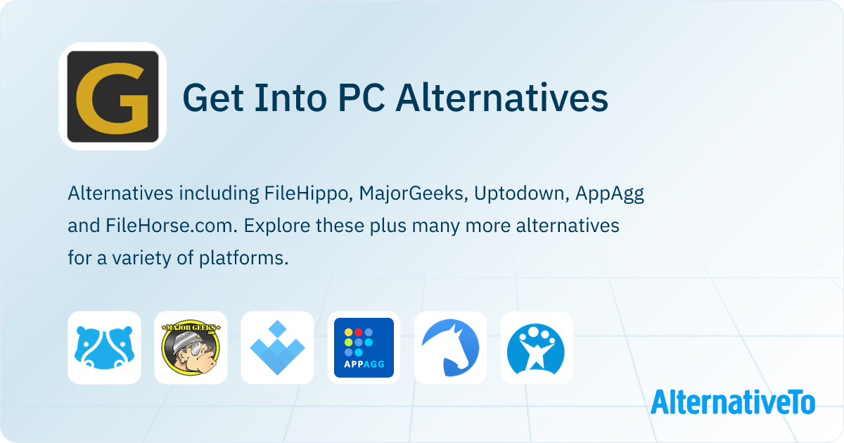 Get Into PC Alternatives for Windows | AlternativeTo