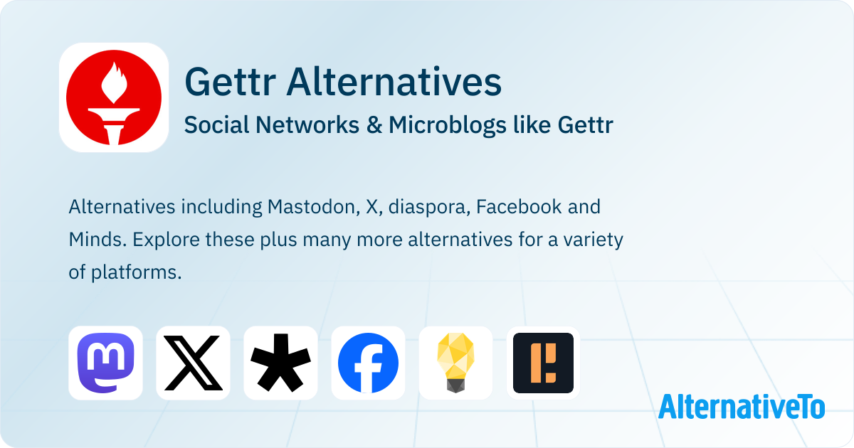 Gettr Alternatives Top 12 Social Networks & Microblogs AlternativeTo