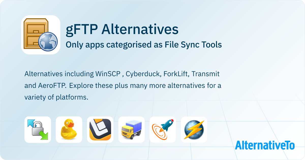 gFTP Alternatives: Top 7 File Sync Tools | AlternativeTo