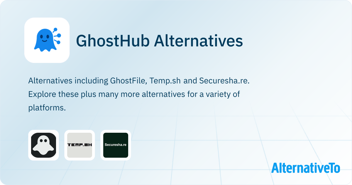 GhostHub Alternatives - Explore Similar Apps & Services | AlternativeTo